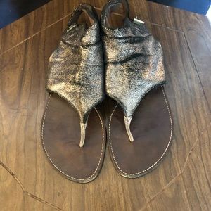 Nordstrom metallic sandals